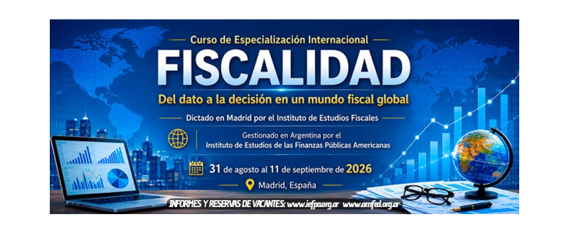 Curso de Especialización Internacional IEF - IEFPA